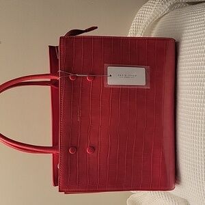 David Jones Red Shoulder Bag